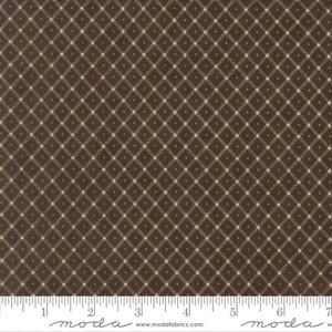 Moda Fabric - Collections Essence - Checks and Plaids - Soil #46277-15