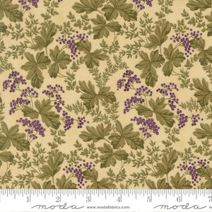 Moda Fabric - Collections Essence - English Ivy Florals - Parchment #46273-11