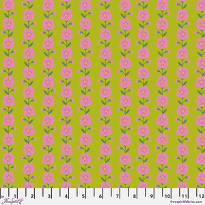 Free Spirit Fabrics - Floral Fiesta - Blooming Bliss - Green #pwmc103-xgreen