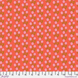 Free Spirit Fabrics - Floral Fiesta - La Flor - Coral #pwmc107-xcoral