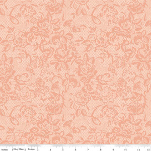 Riley Blake Designs - Bouquet des Fleurs - Lace - Blush #c17292-blush