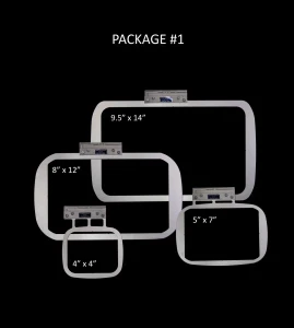 Baby Lock/Brother EZ Frame Single Needle Package By Durkee 9.5" x 14" Set Premier Stitching