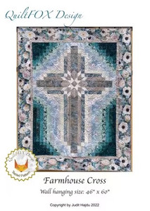 Farmhouse Cross Pattern (PATTERN-QFOX-267)
