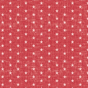 Art Gallery Fabrics - Bloomin Americana - Starry Dreams - Red #bam-47101