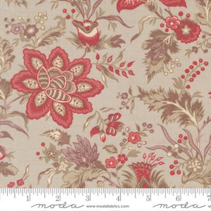Moda Fabrics - Fleur De Paris - Pivoine Florals - Smoke #13990-14