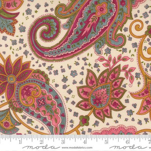 Moda Fabrics - Chelsea Garden - Posh Paisley - Porcelain #33851-11