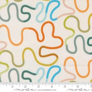 Moda Fabrics - True To Hue - Venture Stripes - Love Dove #11564-11