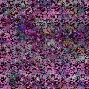 In The Beginning Fabrics - Evanescence - Butterflies - Magenta #ibf17ev-1