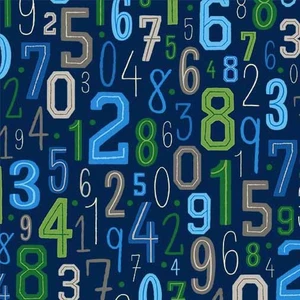 Michael Miller Fabric - Goal Getter - Navy - Score Big #DDC12704-NAVY