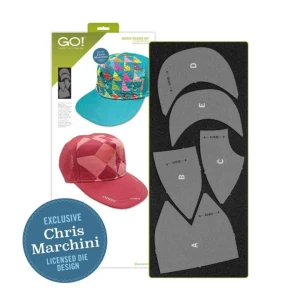 GO! Quilted Trucker Hat by Chris Marchini Die