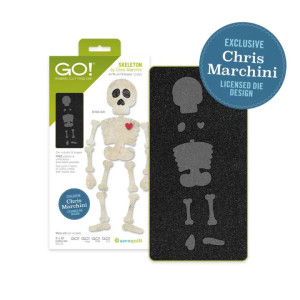 GO! Skeleton by Chris Marchini Die (accu-55925