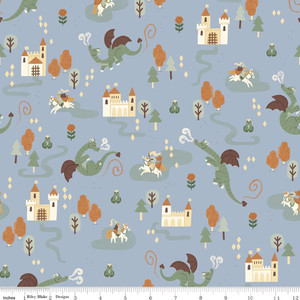 Riley Blake Designs - Faraway Kingdom - Main - Sky #c17430-sky