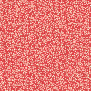 Clothworks Fabrics - Shop Hop - Flowers - Coral #y4800-39