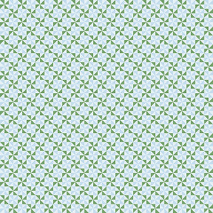 Clothworks Fabrics - Shop Hop - Pinwheels - Pale Blue #y4799-136