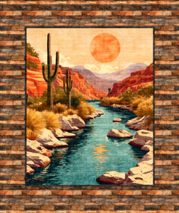 QT Fabrics - Canyonlands - Canyonlands Panel #32011-x