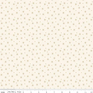 Riley Blake Designs - Christmas Greetings - Christmas Lights - Cream #c17667-cream