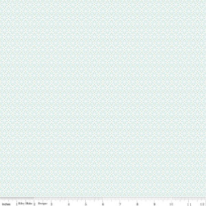 Riley Blake Designs - Claus & Co. - Star Pattern - Blue #C17745-BLUE