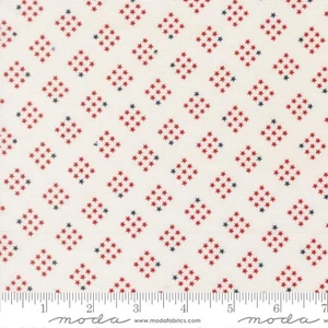 Moda Fabrics - Independence Day - Stars Blenders - Vanilla #55726-31