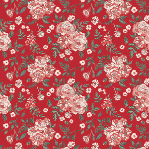 Art Gallery Fabrics - Spruce - Floribunda #spr-42600