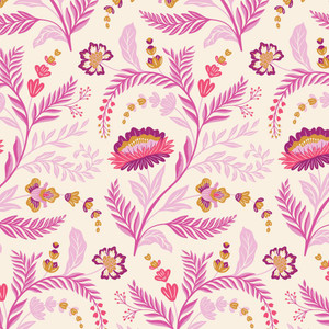 Cloud9 Fabrics - Rococo Riot - Flora Nocturne - Light #228967