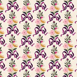 Cloud9 Fabrics - Rococo Riot - Floral Fête - Light #228958