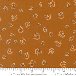 Moda Fabrics - Windfall - Blenders Leaves - Caramel #45657-18