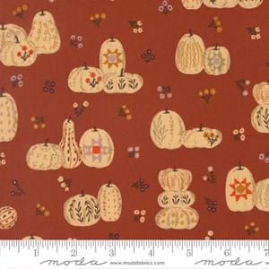 Moda Fabrics - Windfall - Pumpkin Patches Fall - Rust #45653-15
