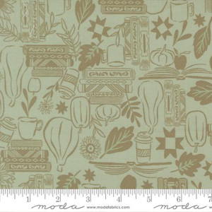 Moda Fabrics - Windfall - Cozy Up Fall - Aqua #45652-20