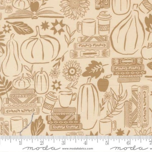 Moda Fabrics - Windfall - Cozy Up Fall - Eggshell #45652-11