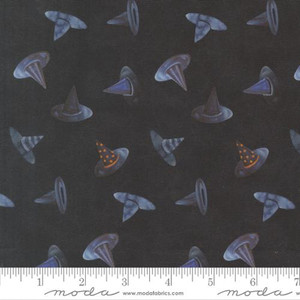 Moda Fabrics - Coven - Witch Hats Novelty - Onyx #48805-16