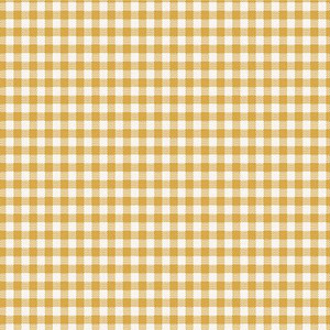 Tilda Fabrics - Wideback - Woven Gingham - Yellow #til150015
