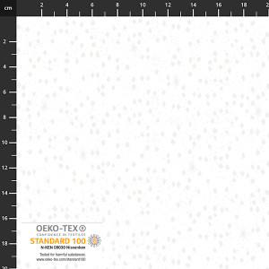 Stof Fabrics - Snow Crystal - Twinkle - White Pearl #4593p-117
