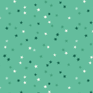 Cloud9 Fabrics - Merry & Mod - Holiday Sparkle - Turquoise #229154