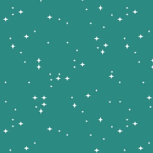 Cloud9 Fabrics - Jolly Tidings - Sparkle Bright - Dark Turquoise #229196