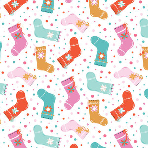 Cloud9 Fabrics - Jolly Tidings - Stitched with Glee #229203