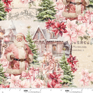 Blank Quilting Fabrics - Christmas Magic - Christmas Scenic - Ivory #2014-41