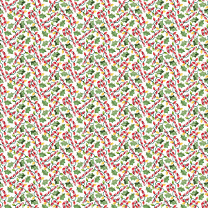3 Wishes Fabric - Happy Alcoholidays - Festive Cane Delight #24573-WHT