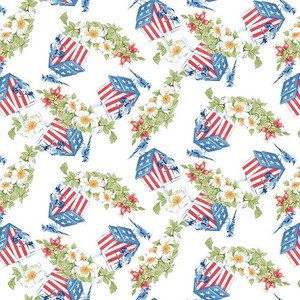 Blank Qulitng Fabrics - Shoreline Stories - White #SHORELINEST-B-3226-01