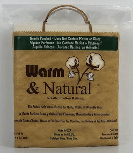 Warm & Natural Batting Craft Size
