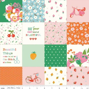 Riley Blake Designs - Cotton Nook - Patchwork - Green #C17978-GREEN