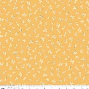 Riley Blake Designs - Lil' Farm Friends - Posies - Marigold #C17943-MARIGOLD