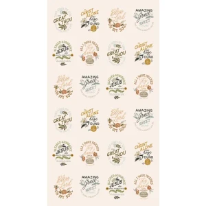 Moda Fabrics - Wellspring - 24" x 44" Panel #45679-11