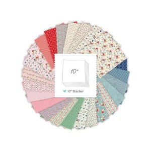 Riley Blake Designs - Cath Kidston Signature Collection - 10" Squares, 42pcs #10-18370-42