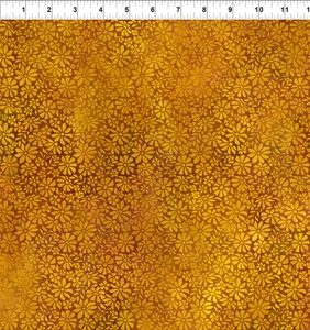 In The Beginning Fabrics - Dear Clara - Field - Gold #11dcl-1