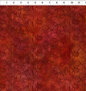In The Beginning Fabrics - Dear Clara - Lush - Red #9dcl-1
