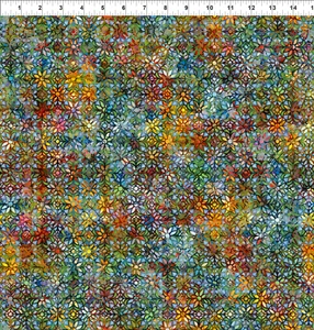 In The Beginning Fabrics - Dear Clara - Mosaic - Multi #7dcl-1