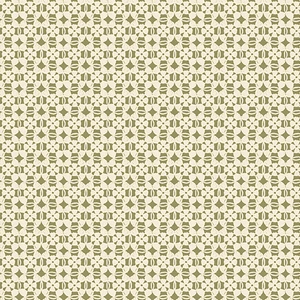 Benartex Fabrics - Heirloom Garden - Soft Lace - Moss/Natural #16922-47