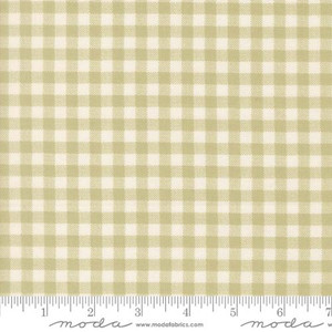 Moda Fabrics - Handmade Sweetness - Checks and Plaids - Pear #31797-19