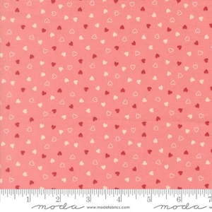 Moda Fabrics - Je Taime - Valentines Hearts - Blossom #20997-13