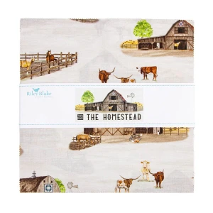 Riley Blake Designs - The Homestead - 10" Stacker #10-18230-42